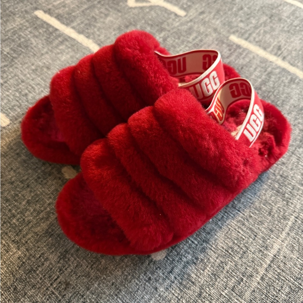 UGG fluff yeah slippers